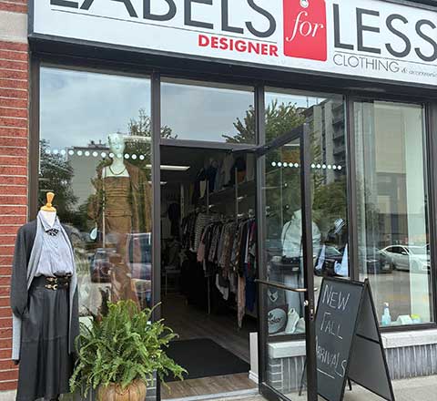 Designer resale fashion store - Sarnia, Ontario location